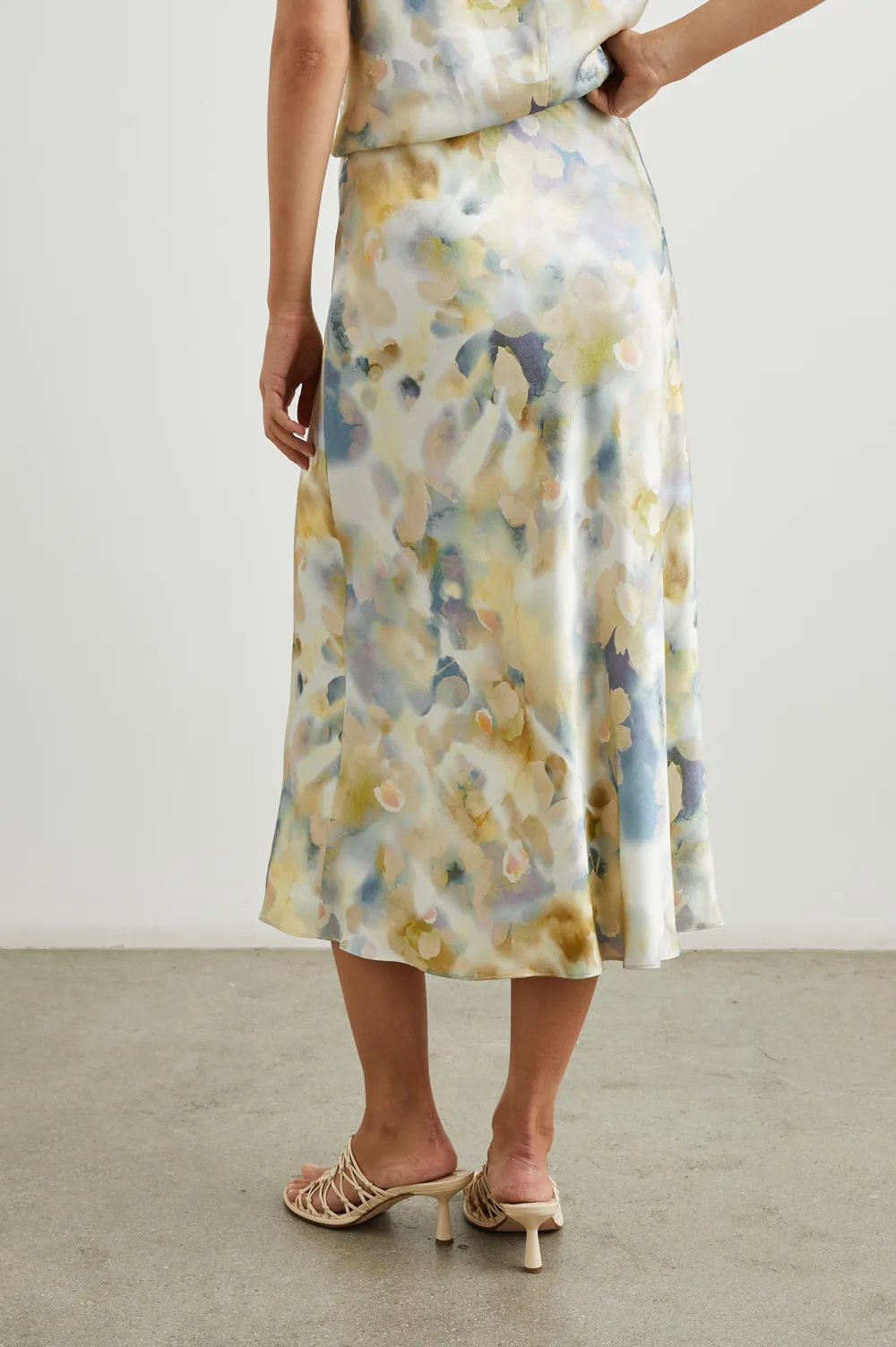 Art Print Women's Long A-Line Skirt