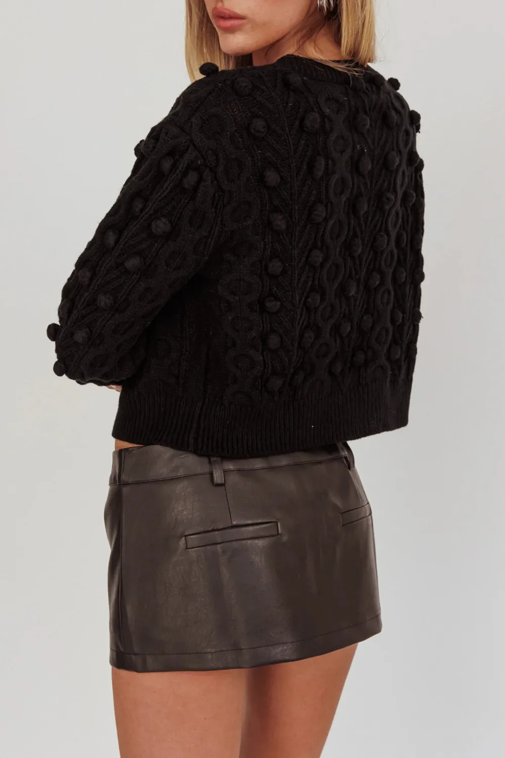Sweet Tie Bow Women's Loose Jacket