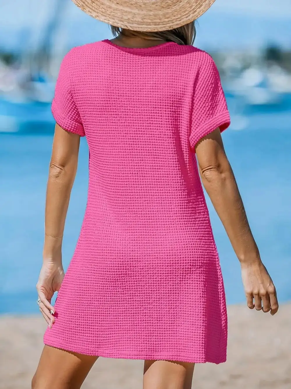 Polished Soft A-Line Midi Dress
