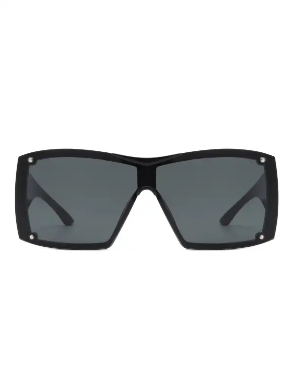Square Round Frame Sunglasses