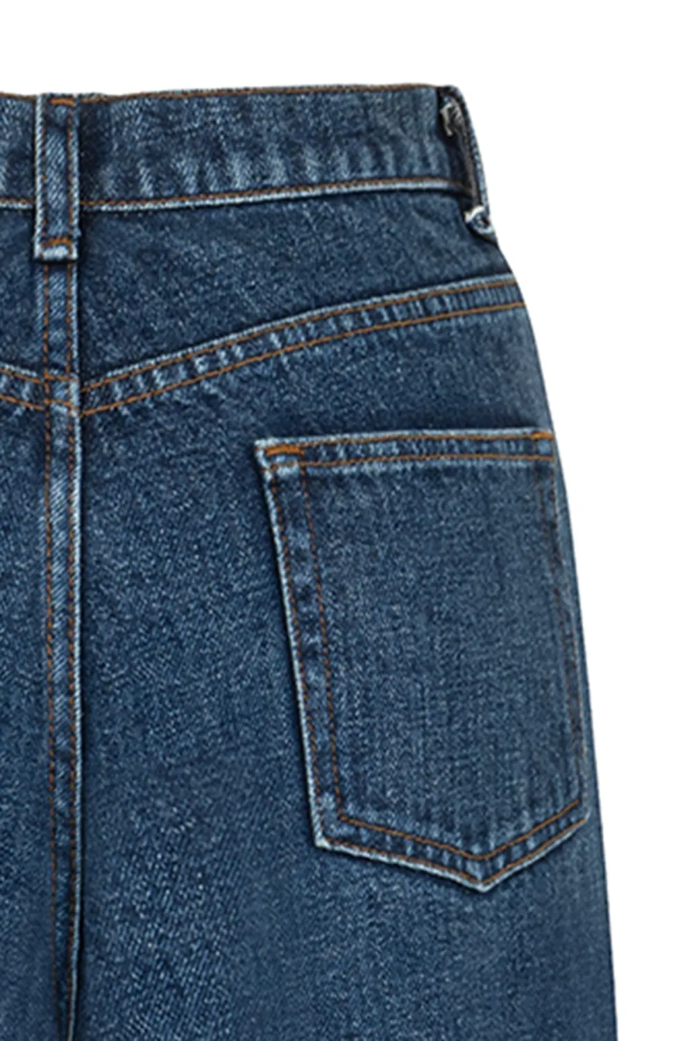 Tapered Denim Pants