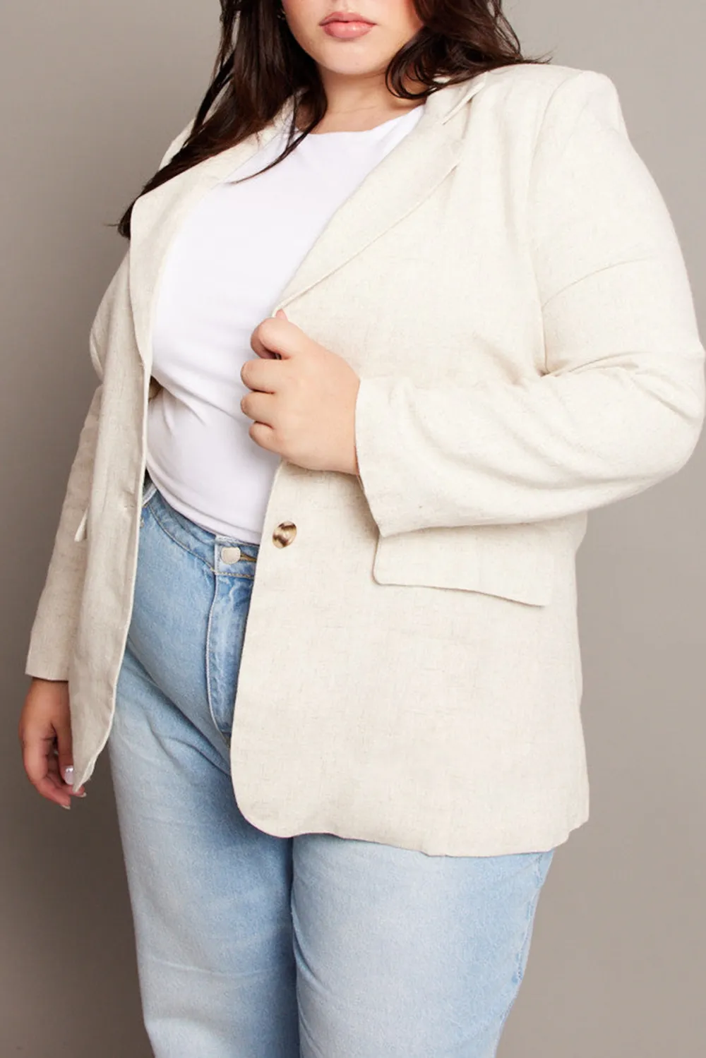 Casual Loose Suit Collar Jacket