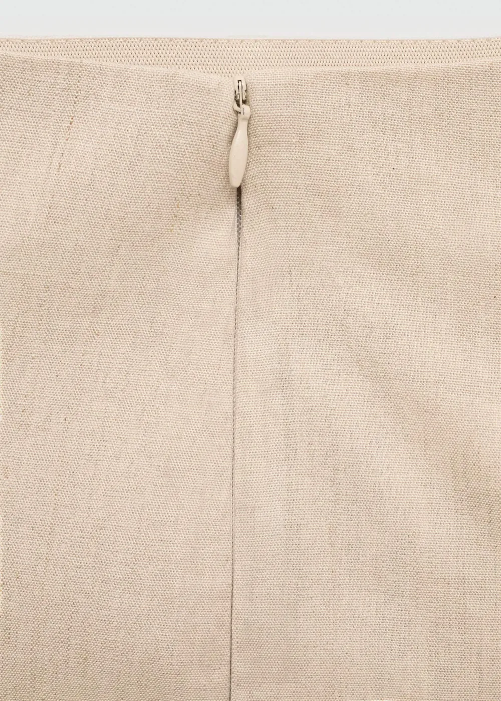 Linen flare trousers