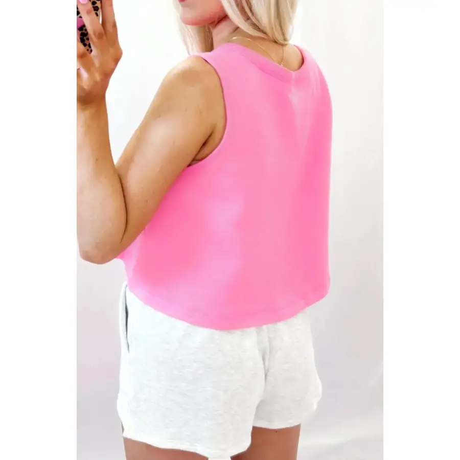 Bow Boxy Fit Tank Top