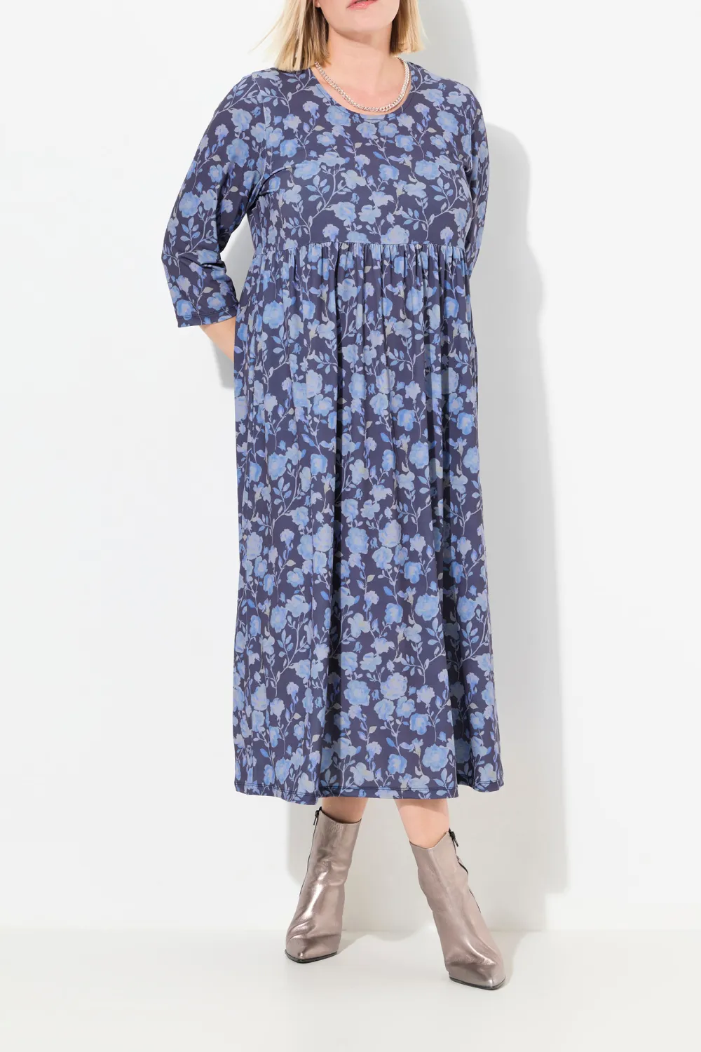 Long Printed Dress