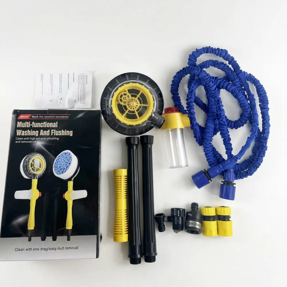 Portable Long-Handle Telescopic Car Wash Brush