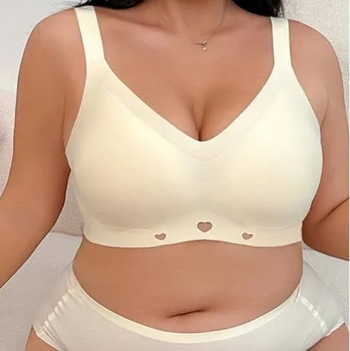 Soft Seamless Neck Wireless Bra