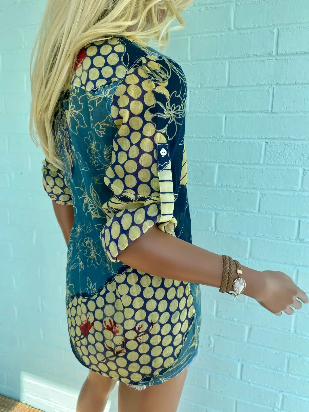Relaxed Button Tunic