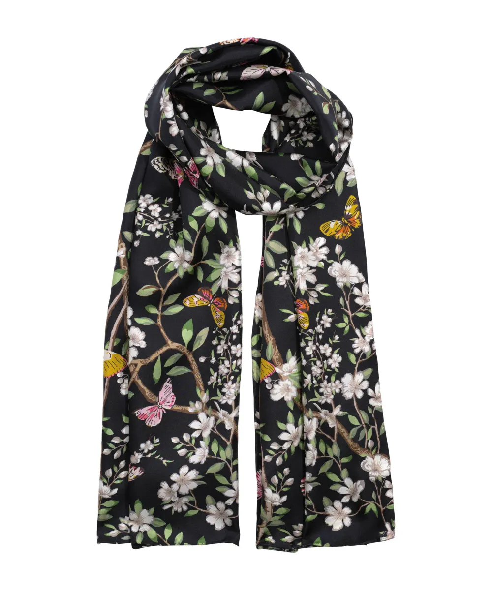 Spring Unfolding Casual Style Silk Oblong Scarf