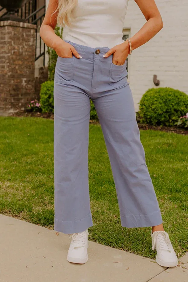 Distressed Breathable Skin-Friendly Women's Straight Pants