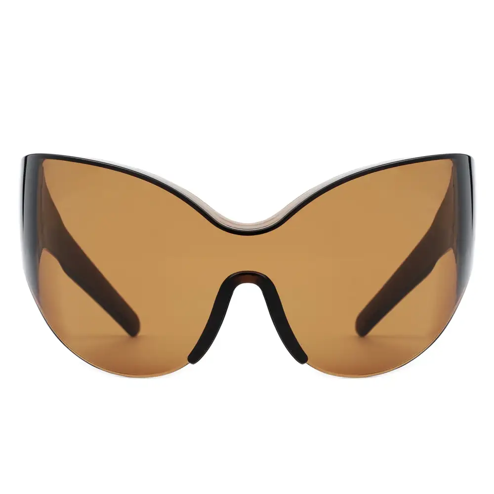Round Shield Frame Sunglasses