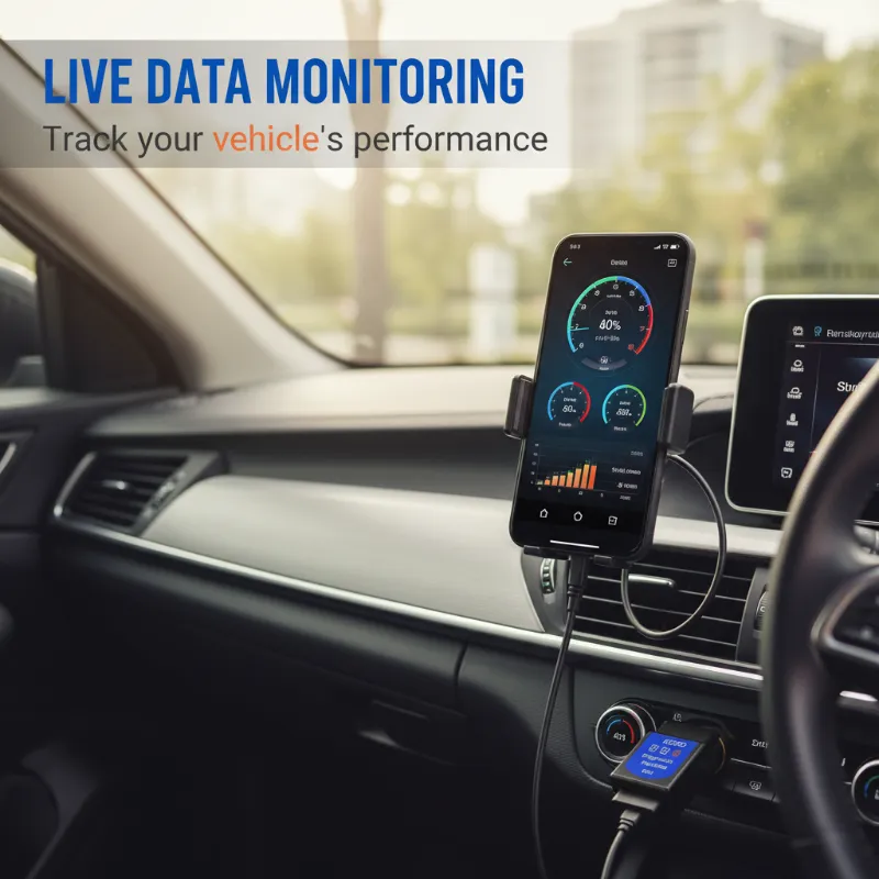 Smart Car Diagnostic Scanner (ELM 327 OBD2 Vehicle Fault Code Reader)