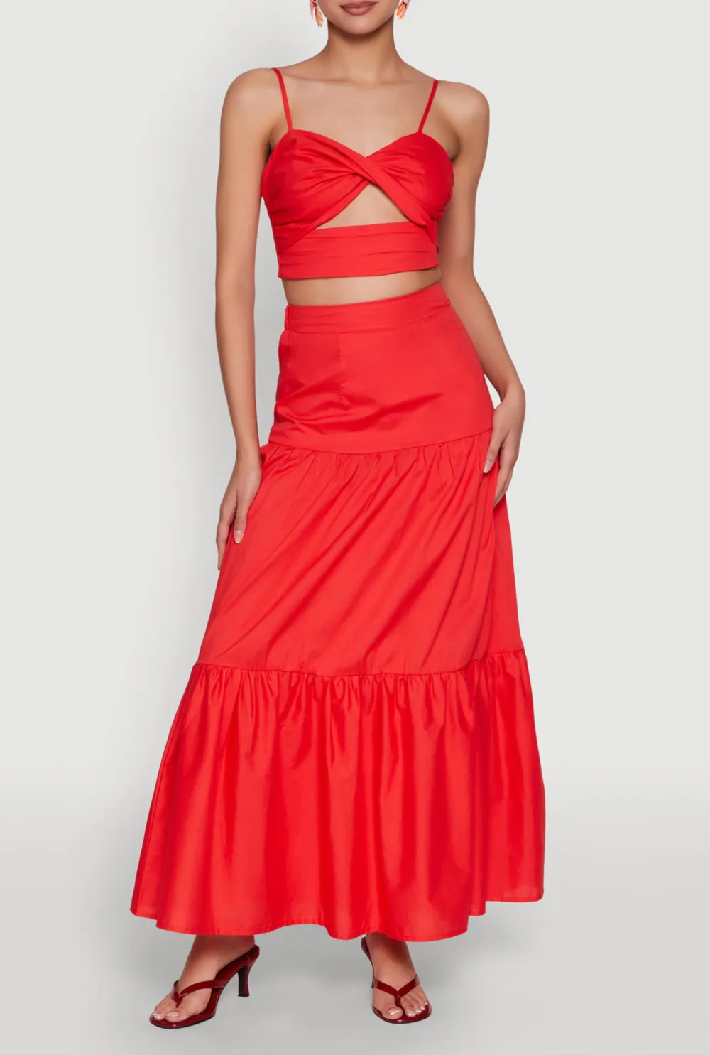 Long Cake Skirt