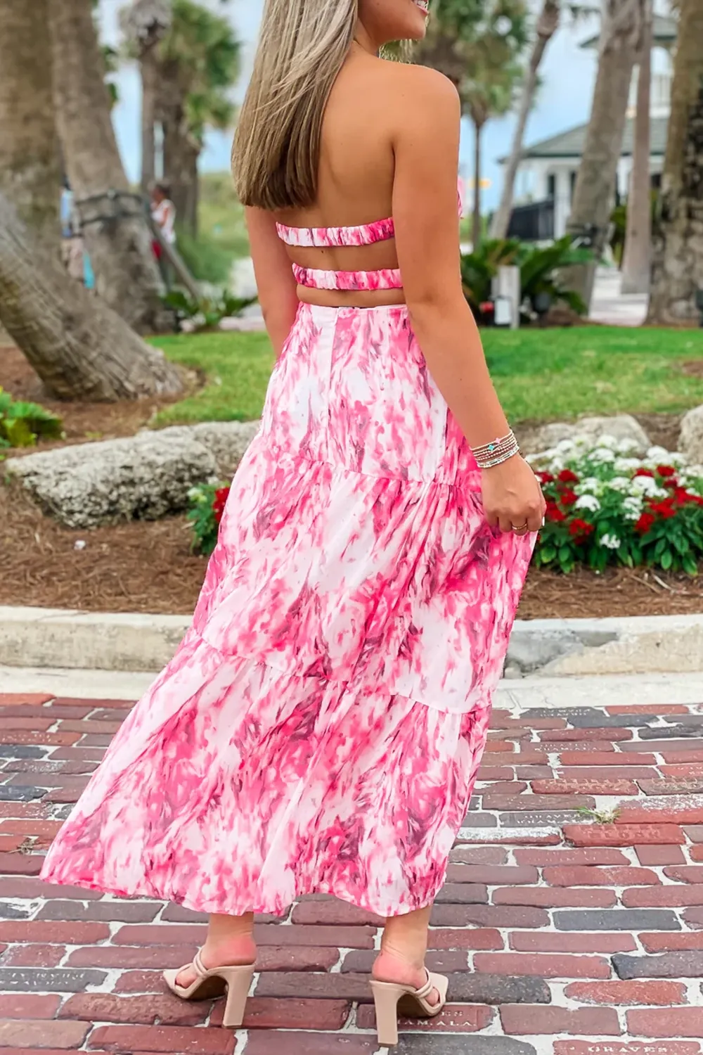 Gentle Tube Top Holiday Style Dress