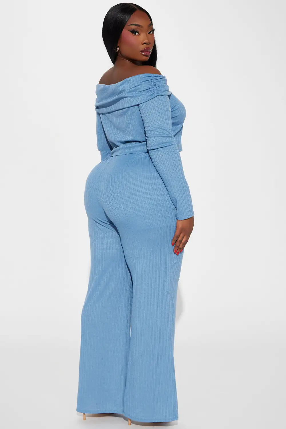 Always A Beauty Pant Set - Blue