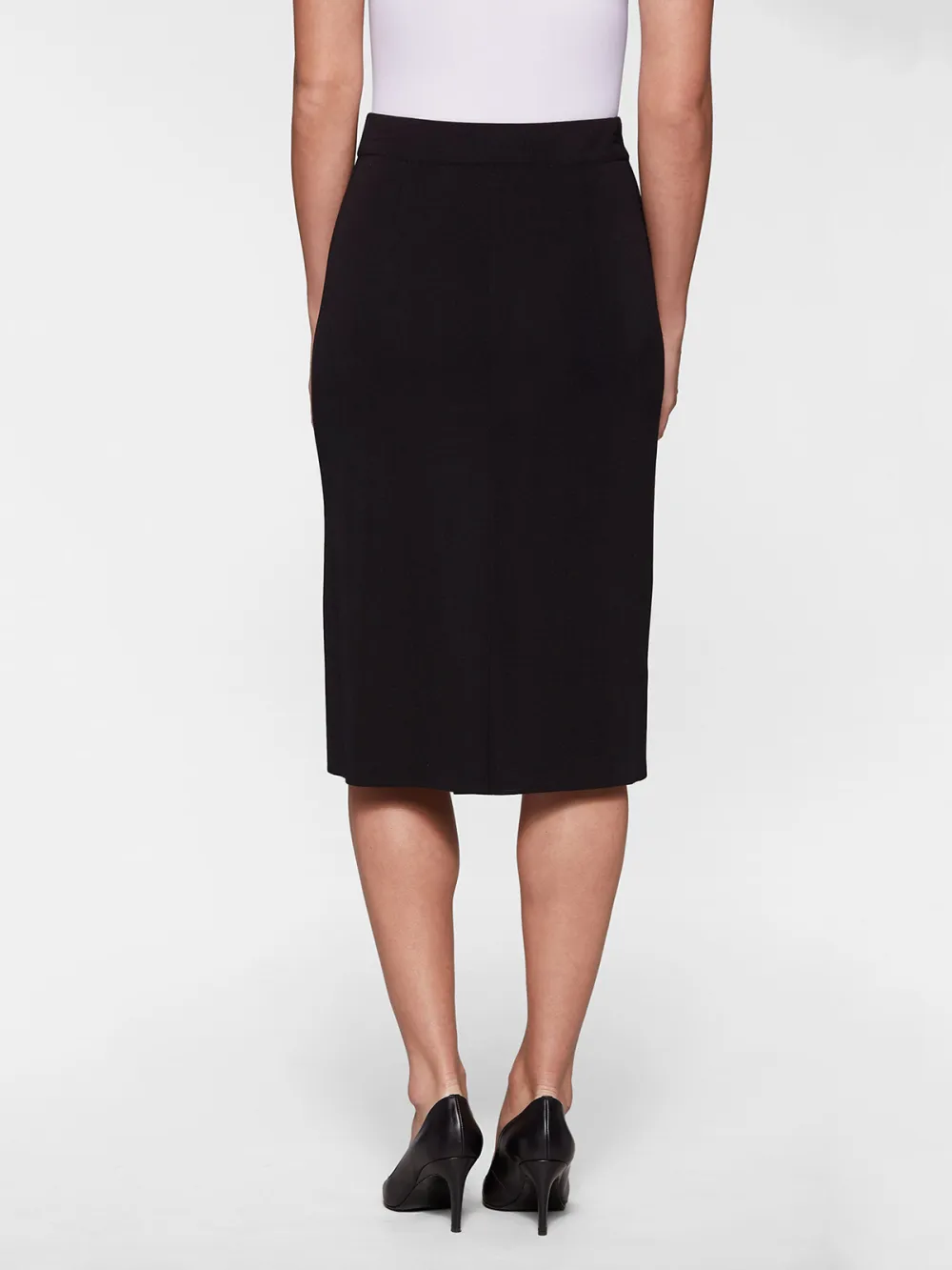 Elastic Knitted Half Skirt