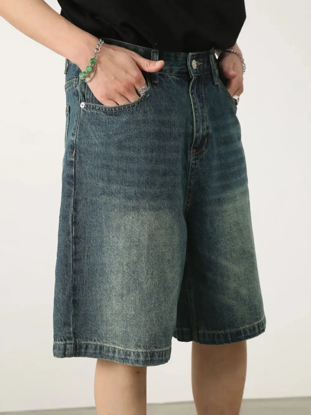 Classic Cotton Blend Casual Shorts