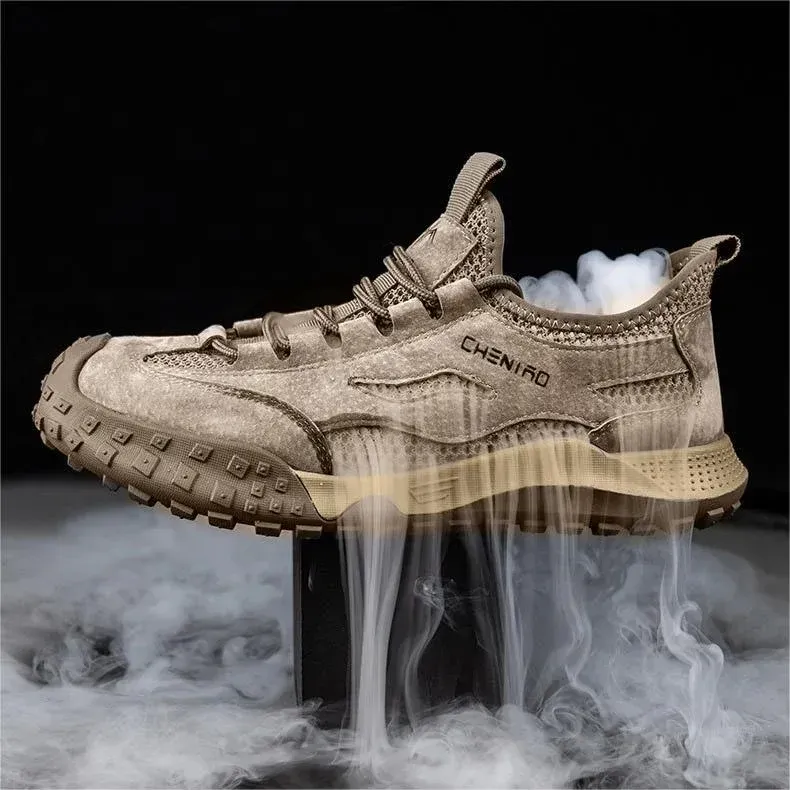 (⏰LAST DAY-70% OFF🛒)Anti-smashing, anti-piercing, insulating, breathable and wear- Reinforced Lightweight Safety Shoes