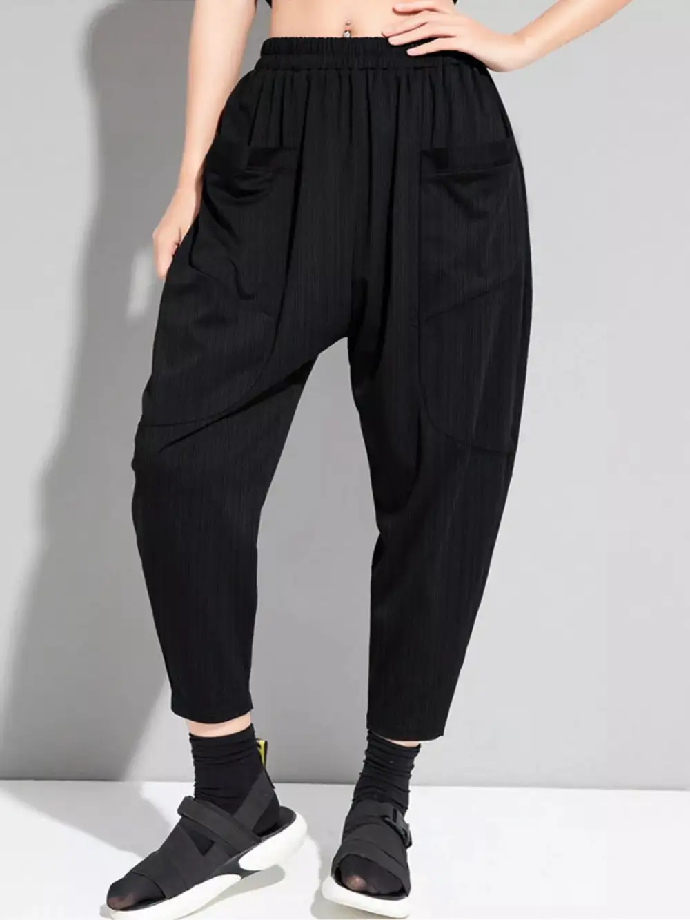 Loose Fit Harem Pants