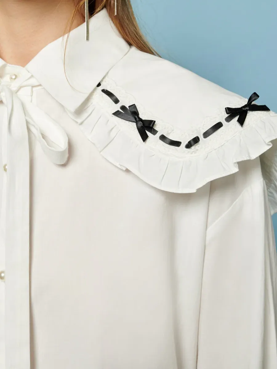 Bonnie Bow Collar Shirt