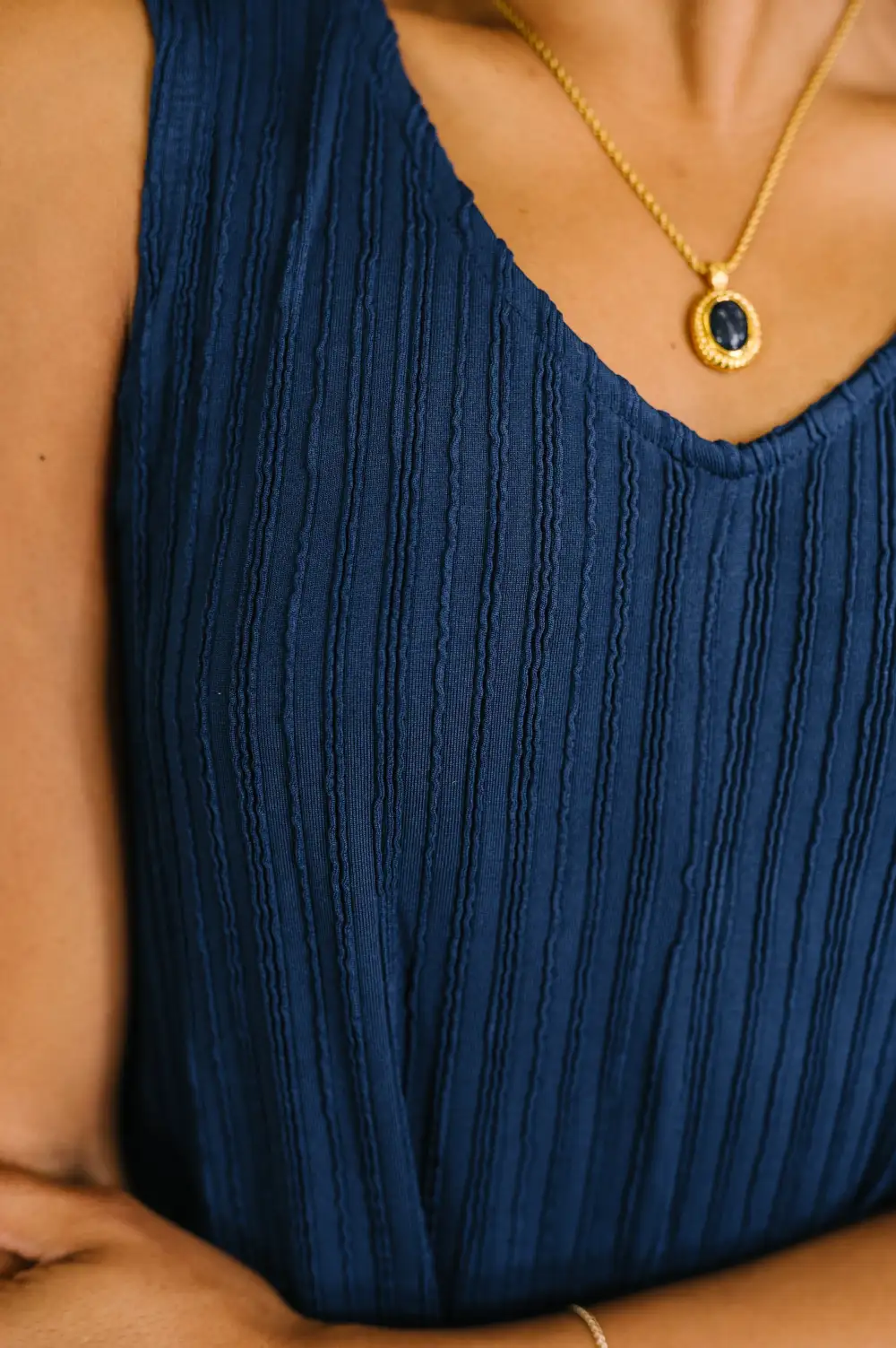 Clean Sleeveless Maxi Dress