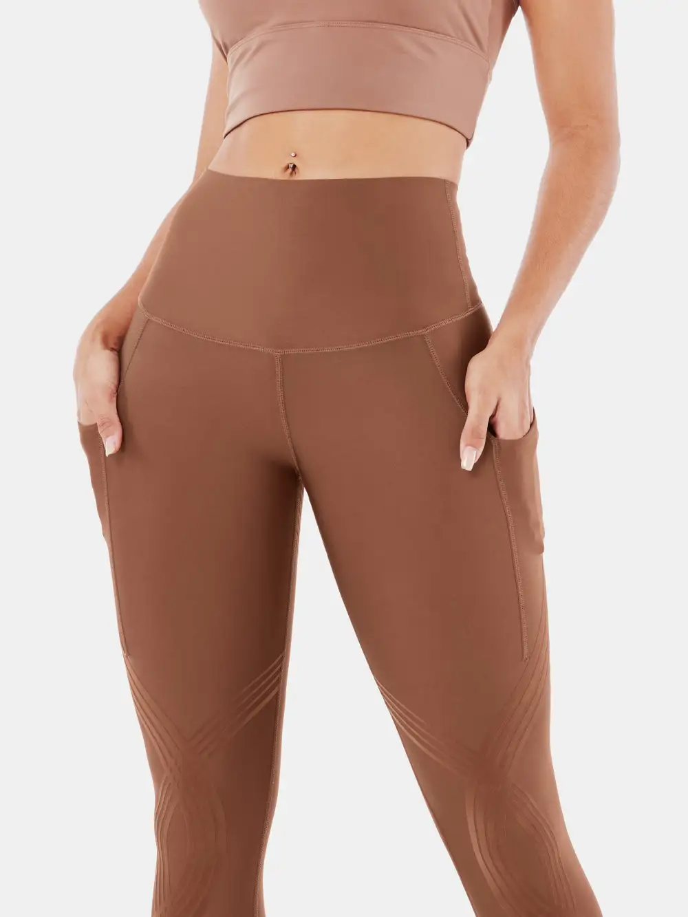 Body Sculpt Side Pocket 7/8 Leggings