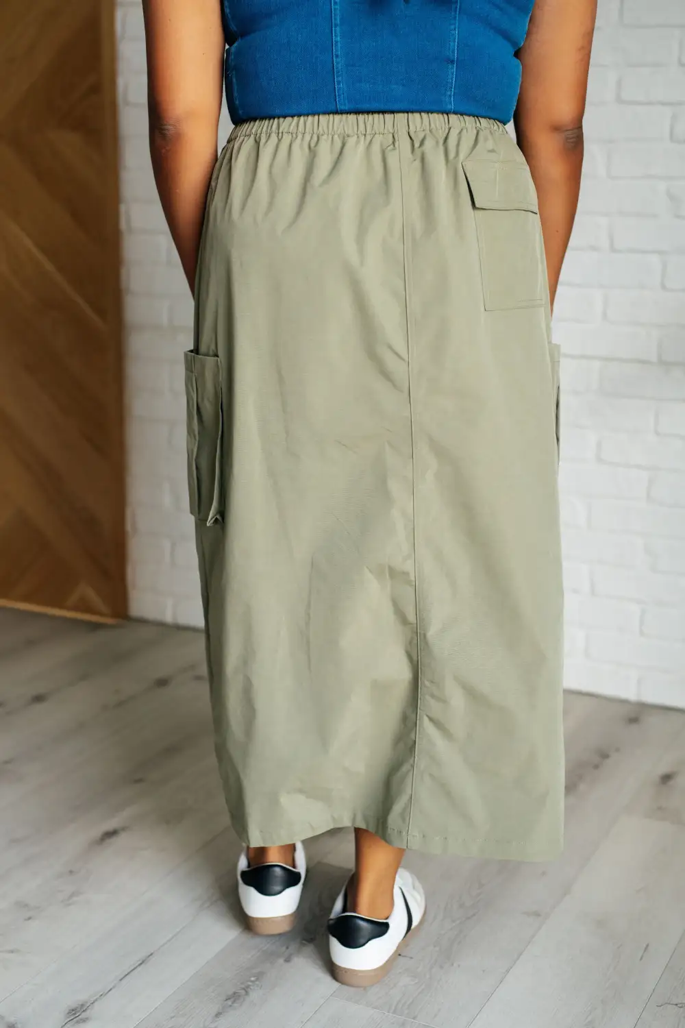 Lace Explain Midi Skirt