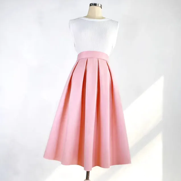 Contemporary Wardrobe Everyday Casual Skirt