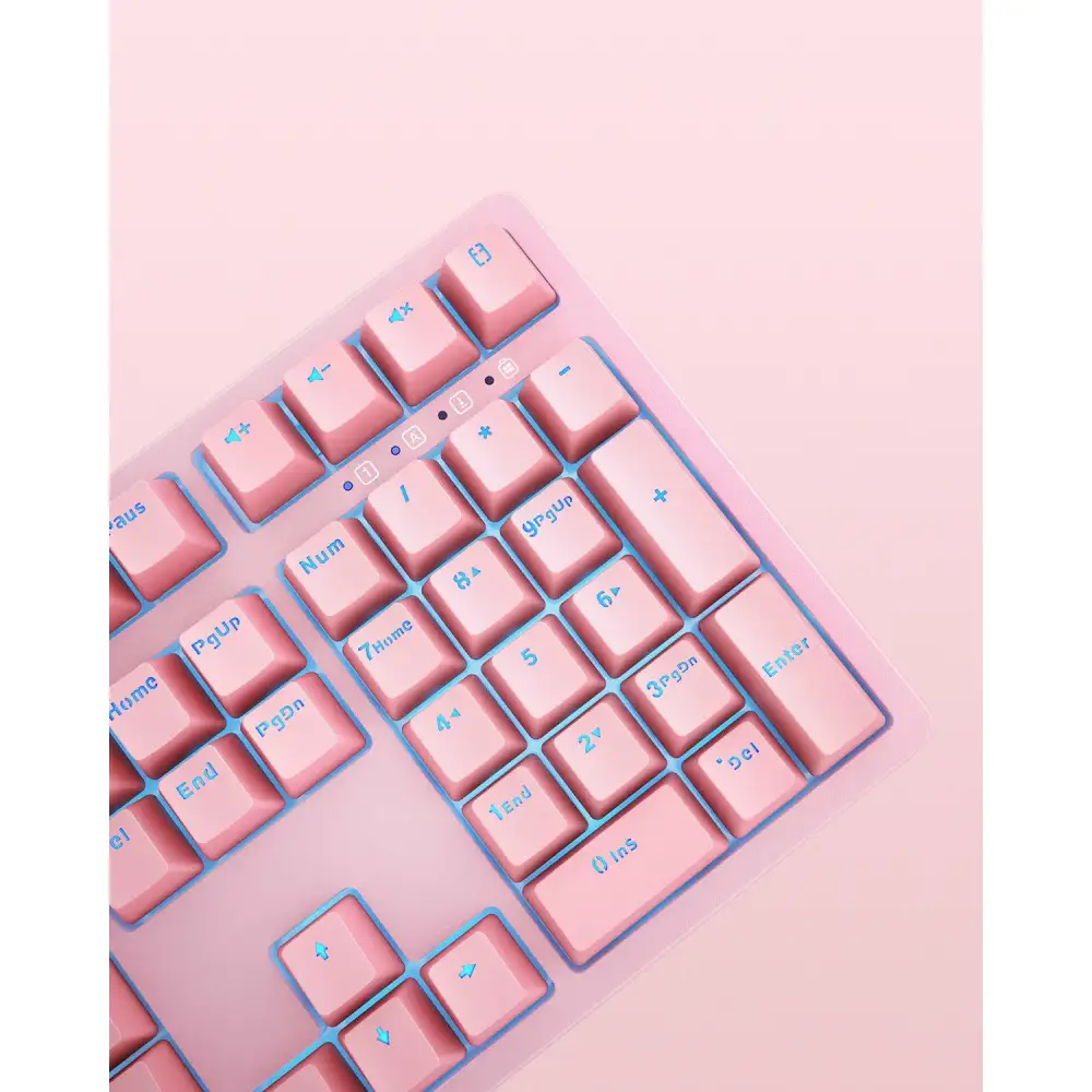 AUKEY Mechanical Gaming Keyboard - Pink