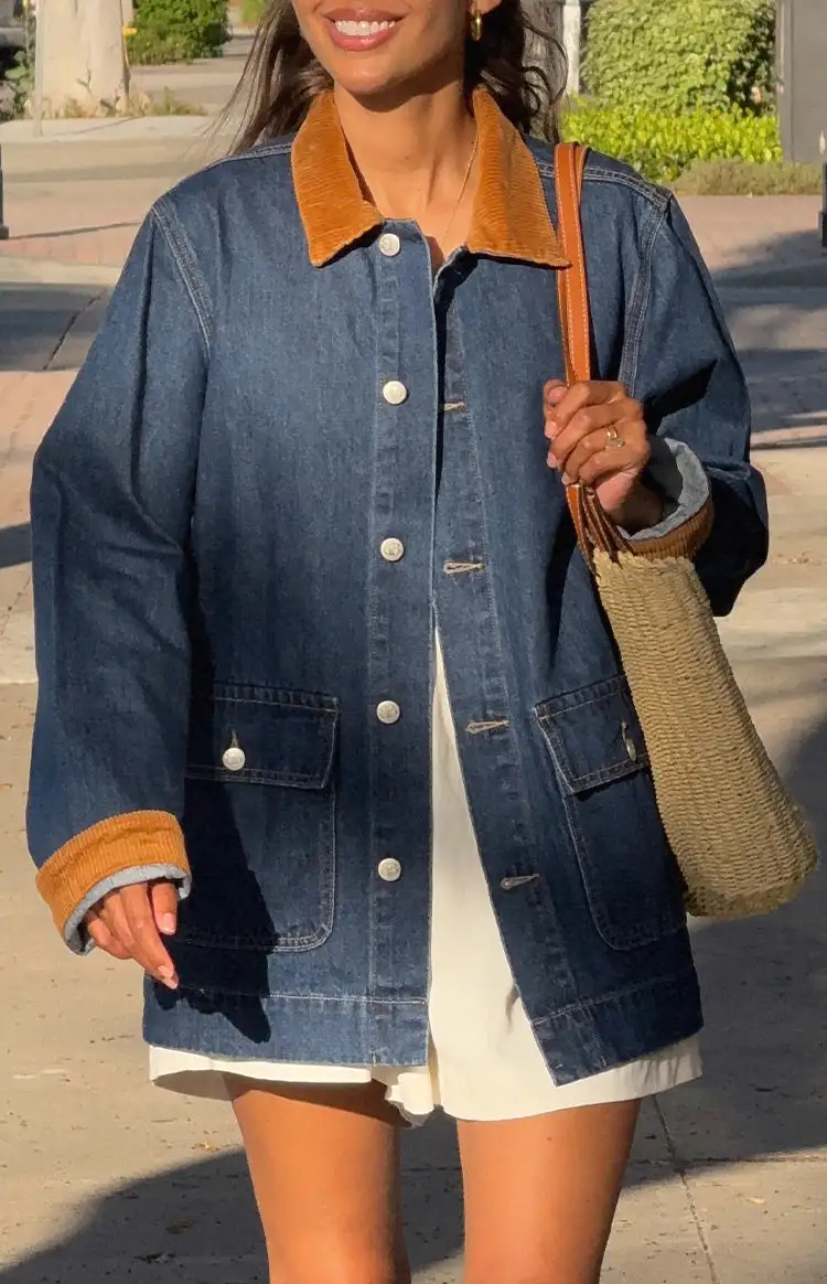 Oversized Trim Jacket