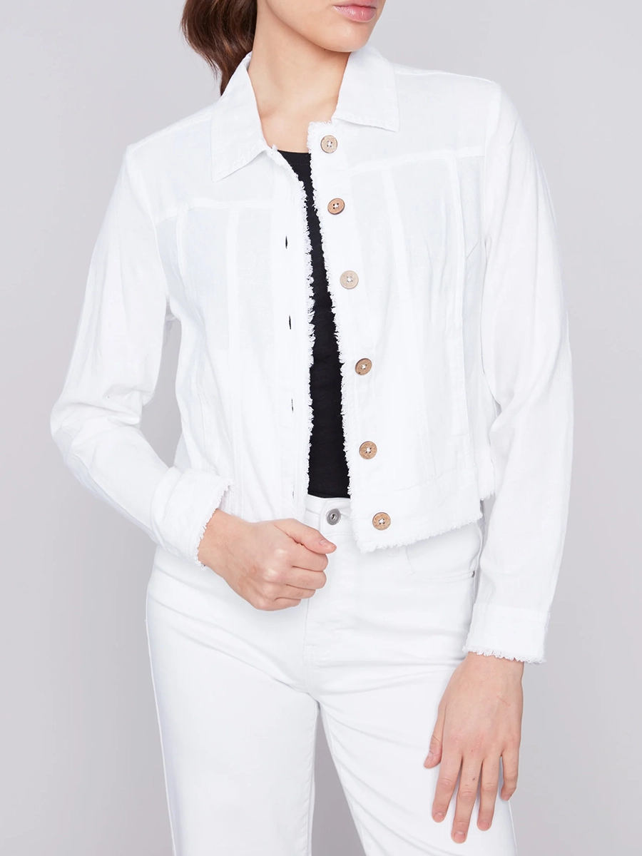Soft And Breathable Linen Simple Jacket