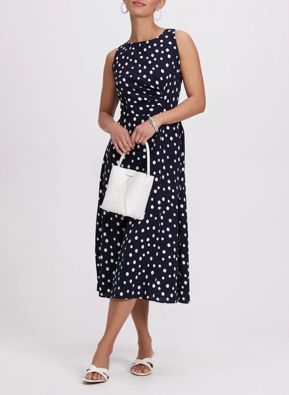 Retro Polka Dot Dress