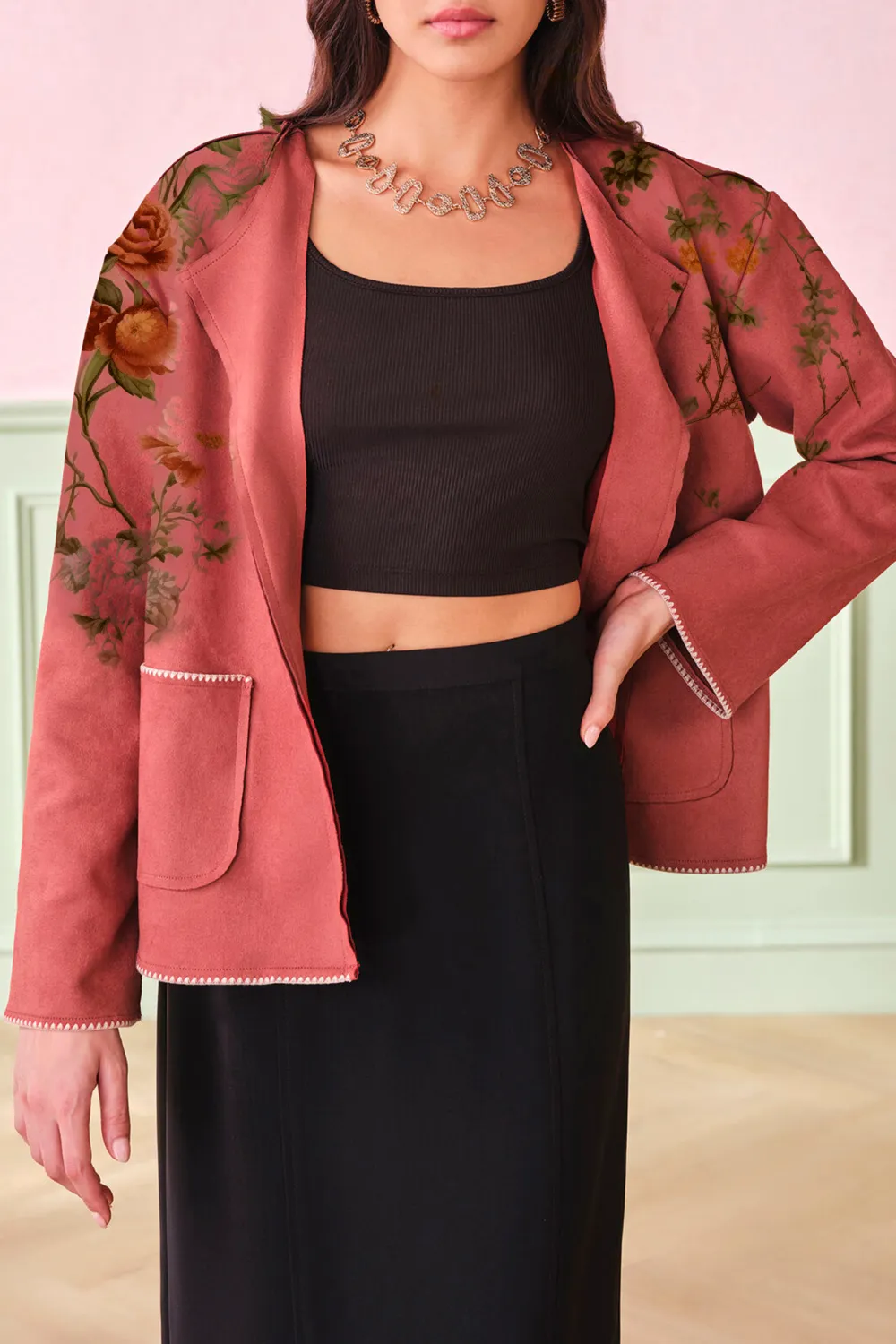 Winter Wear Rust Jacket