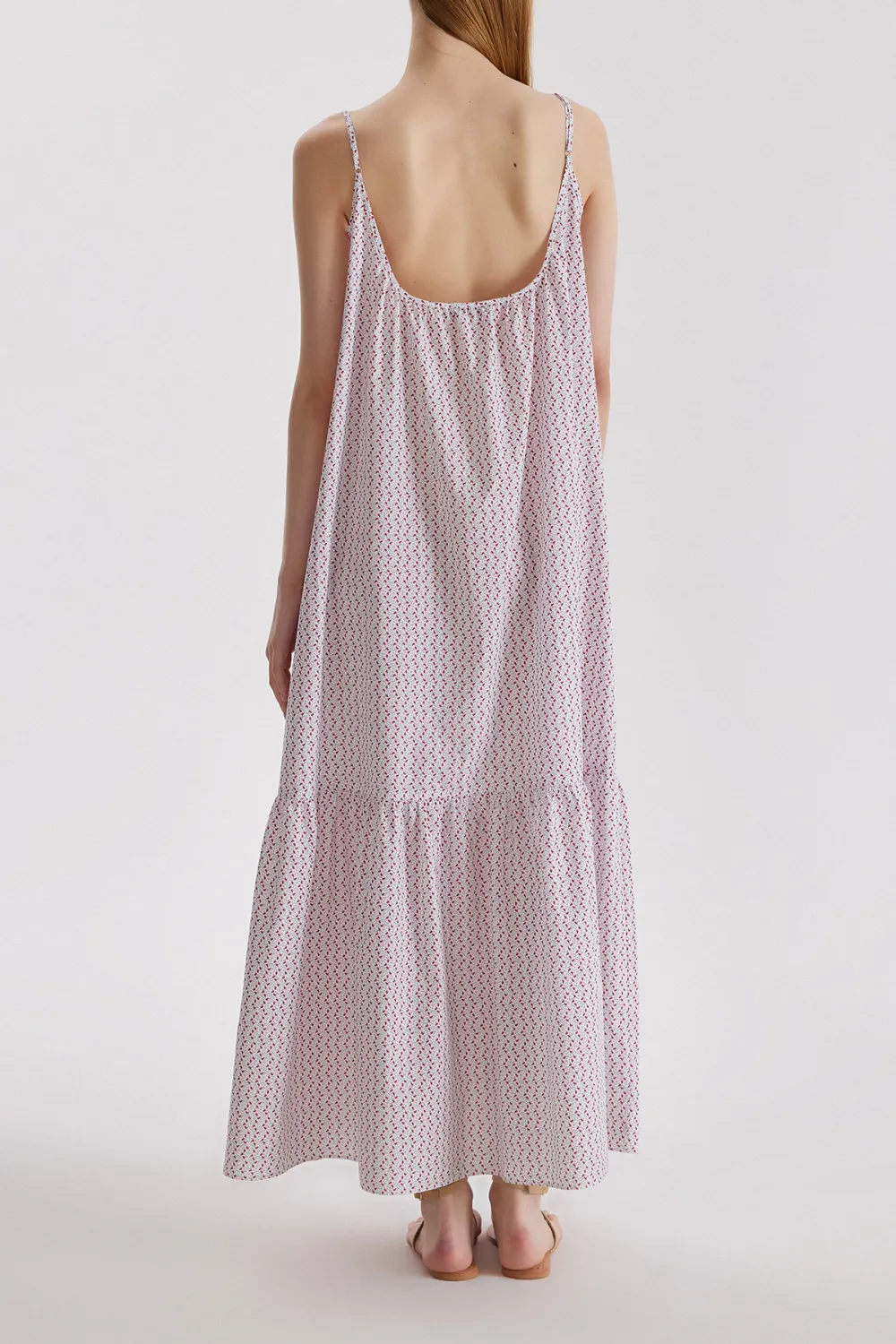 Sleeveless Maxi Cotton Dress