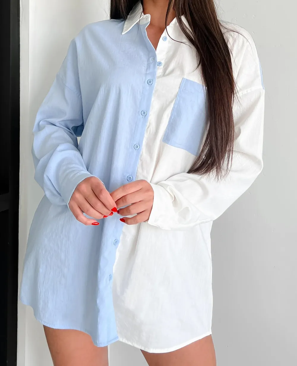 Color Blocked Shirt