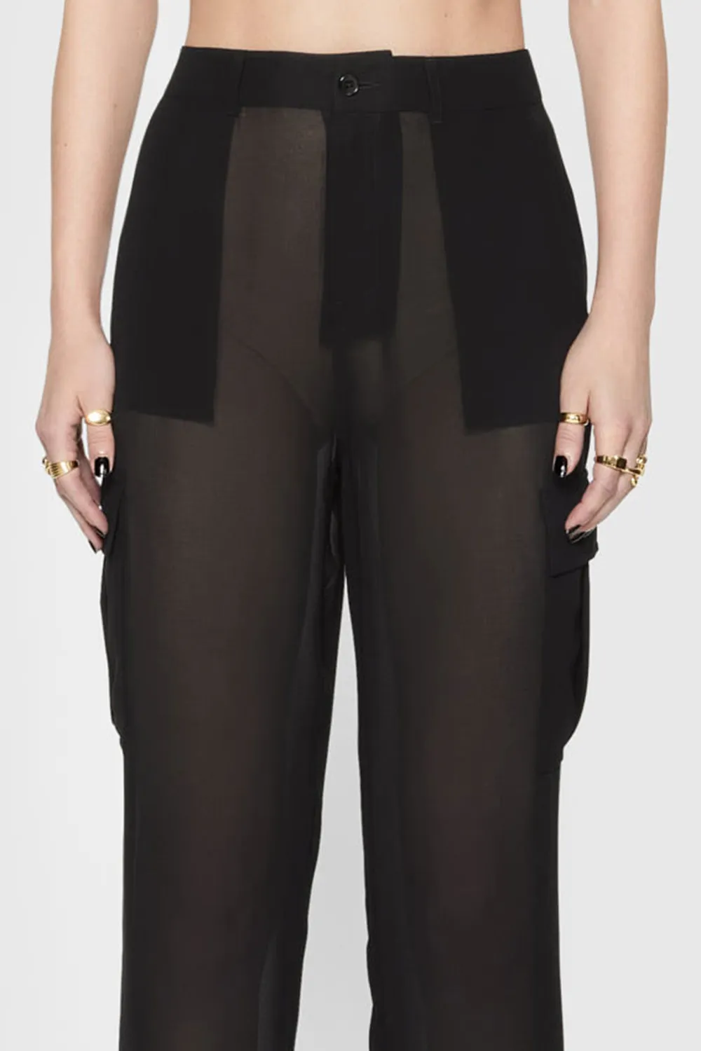 Sheer Cargo Pant