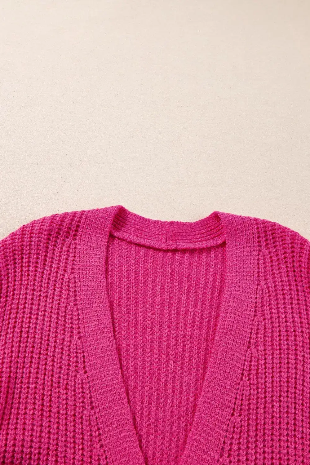 Chunky Knit Button Down Cardigan