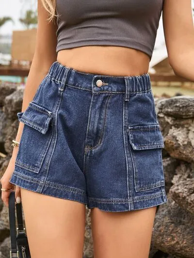 Laid Back Clean Pocket Detail Shorts