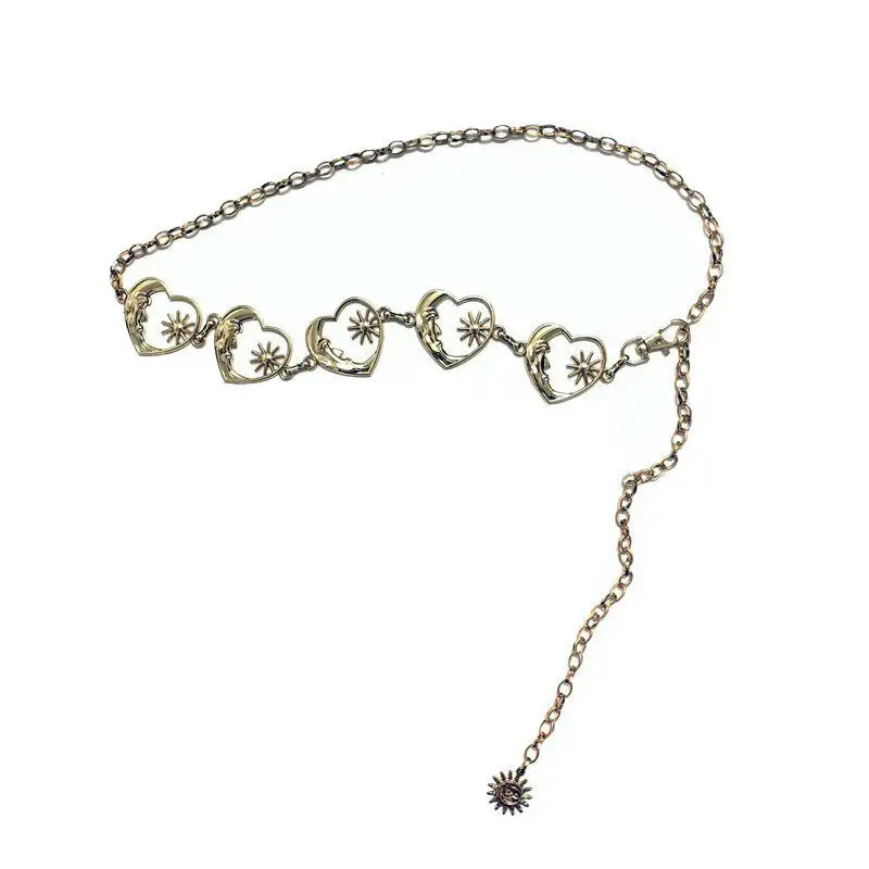 Moon Star Heart Belt