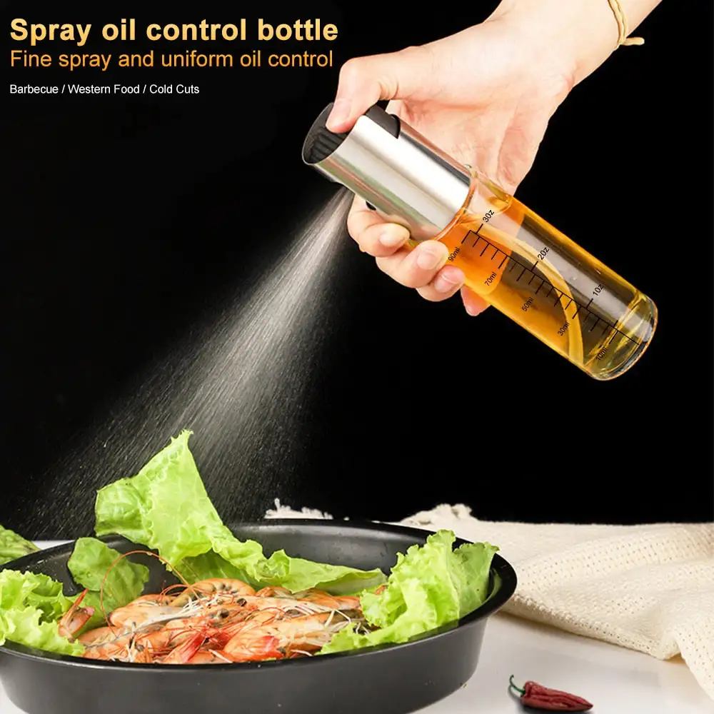 (Store Closing Sale) Oil Sprayer Bottle Pump Oil Pot Leak-Proof