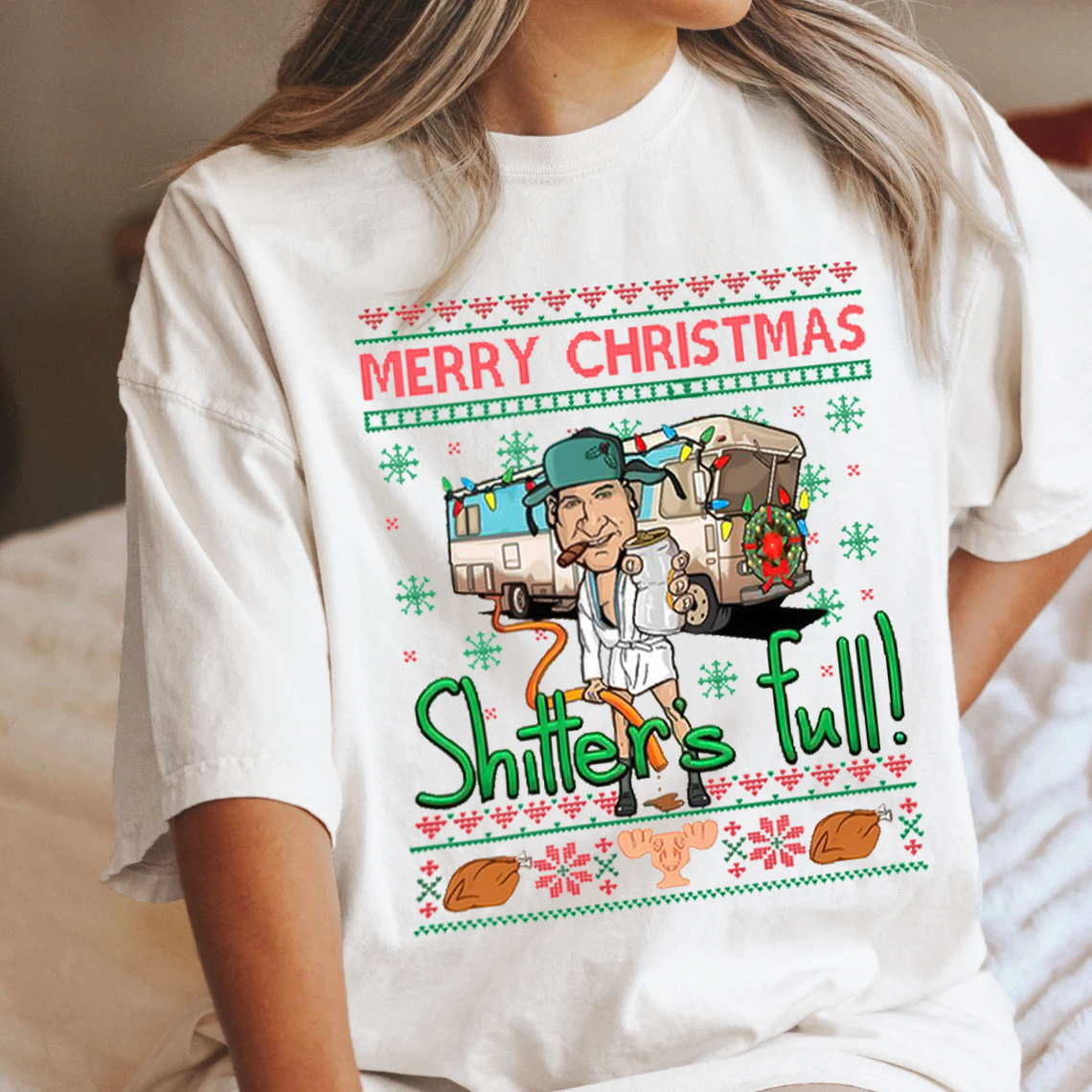 SHITTERS FULL - CHRISTMAS VACATION SHIRT