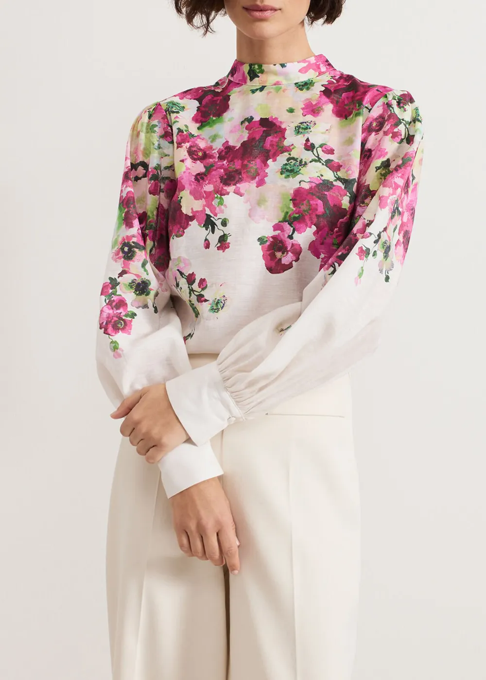 Feminine And Exquisite Bow Tie Women's Top