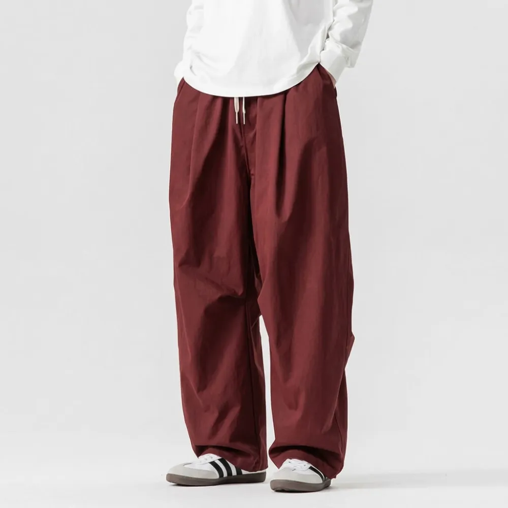 Relaxed Wide Utility Pants