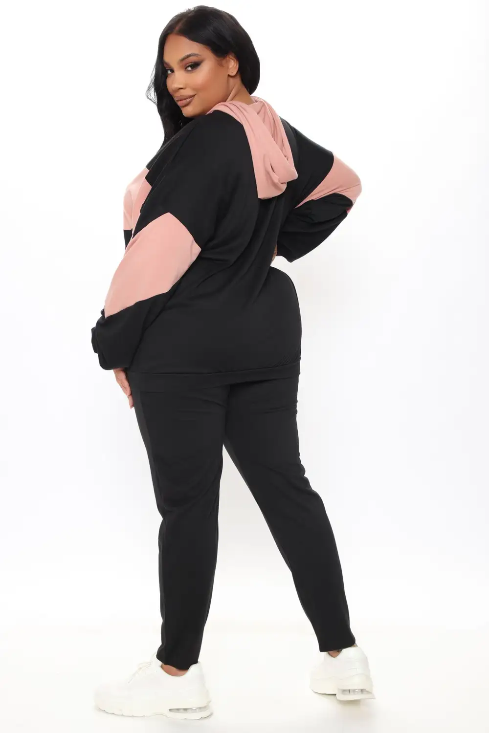 Not Mad At That Pant Set - Black/Mauve