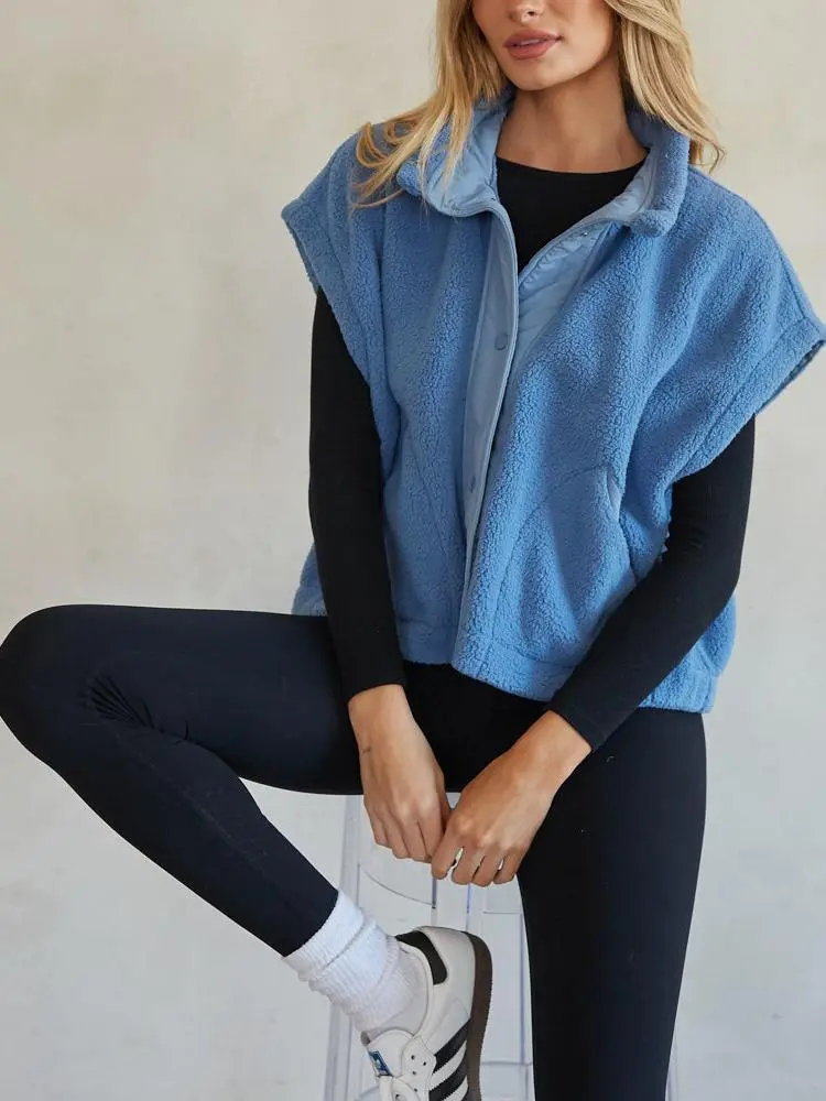 Oversized Fleece Vest