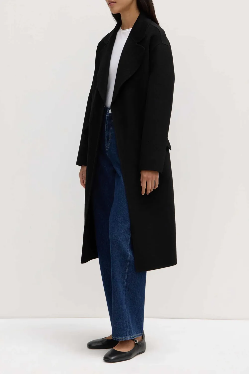 Pure Wool Loose Coat