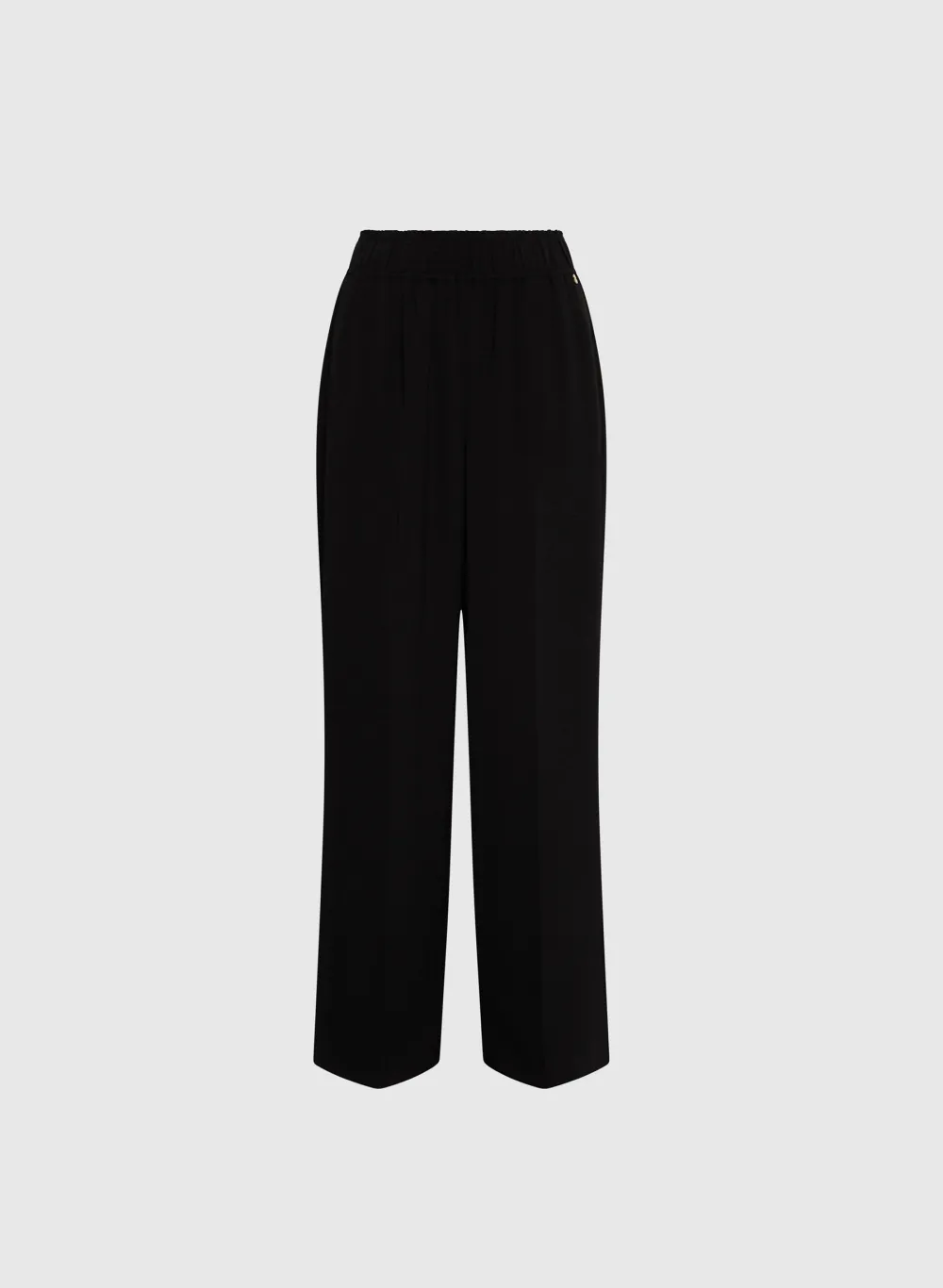 Pleated Casual Wide-Leg Pants