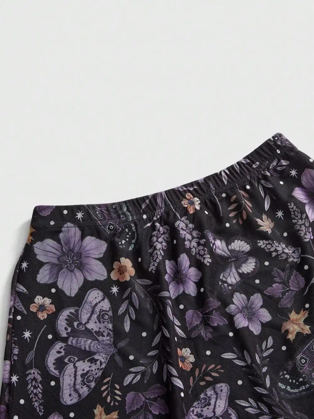 Floral Print Midi Skirt