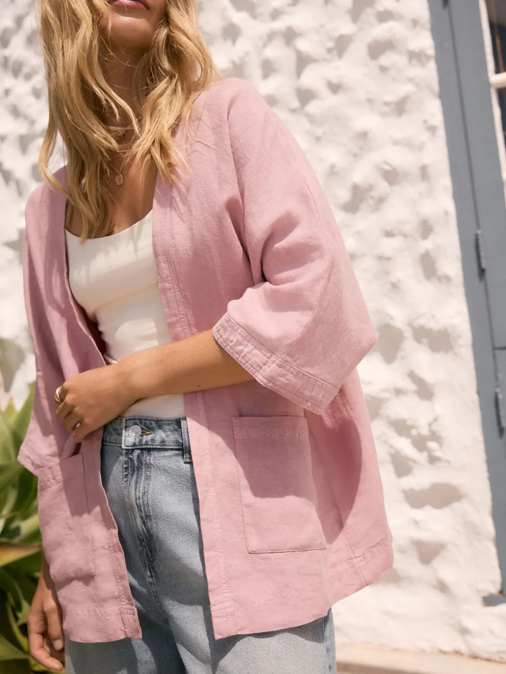 Linen Jacket And Coat