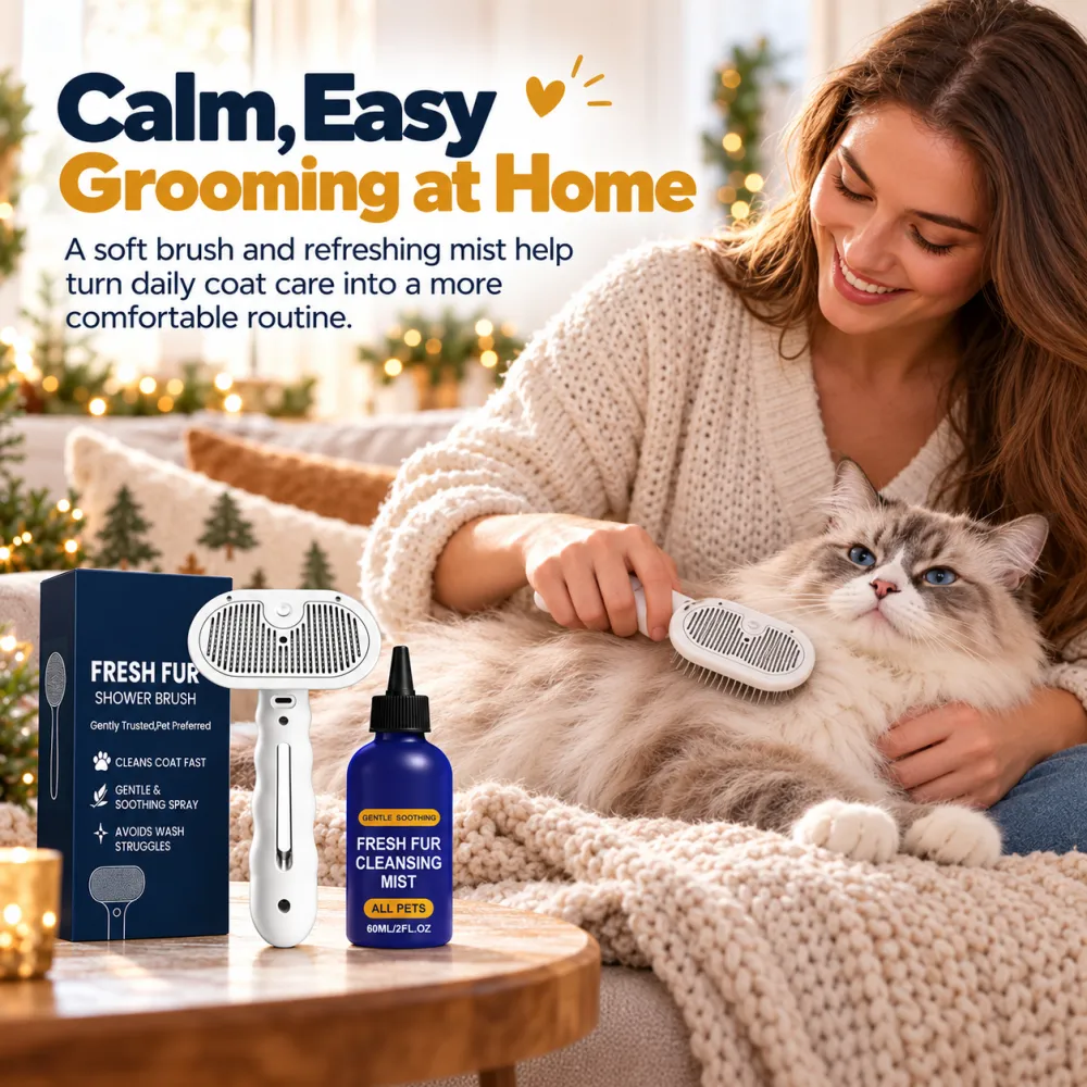 Pet Hair Cleaning Spray Set